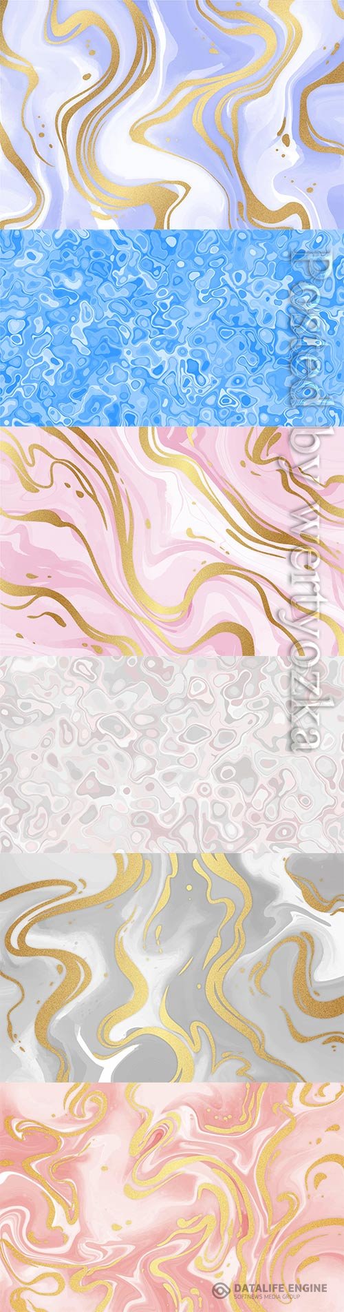 Marble backgrounds in vector