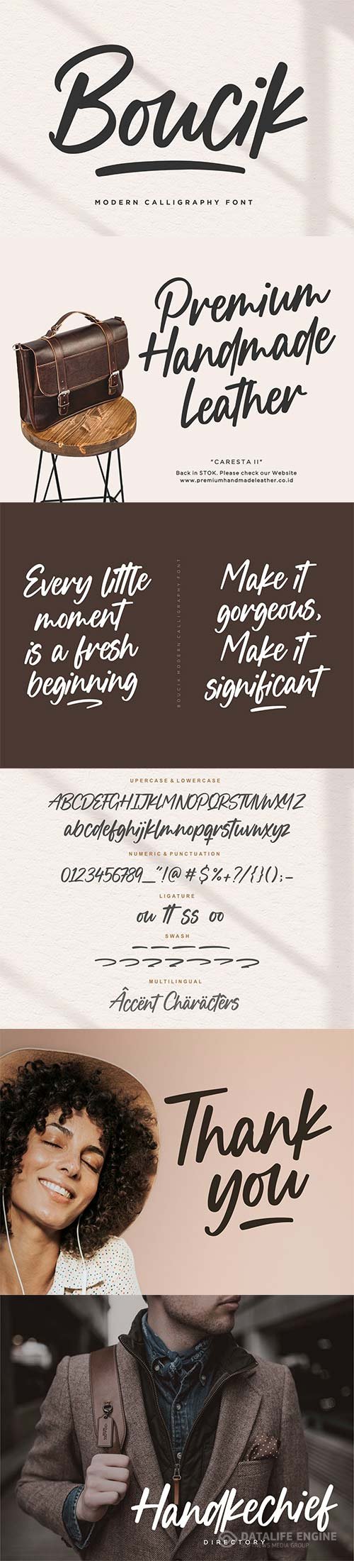 Boucik Script Font YH