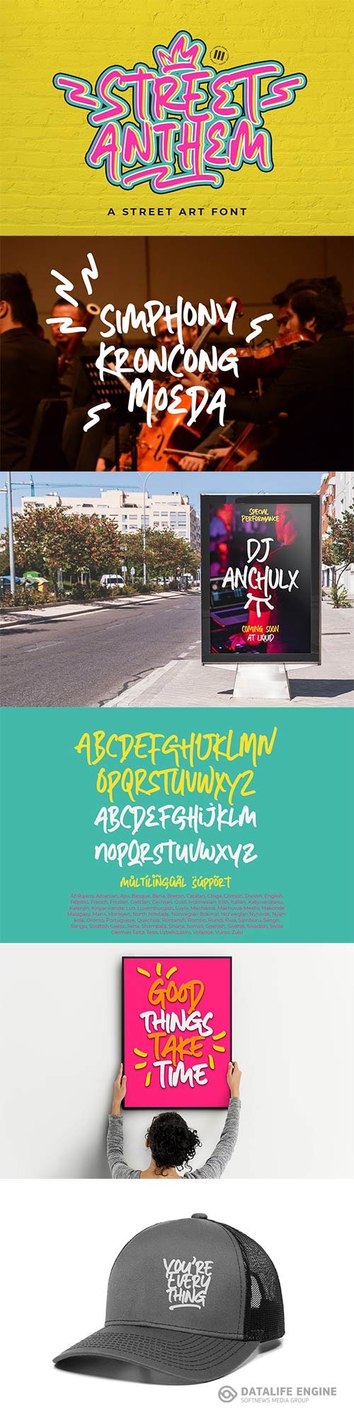 Street Anthem - An Urban Font