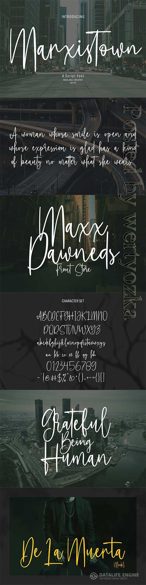 Marxistown Script Font