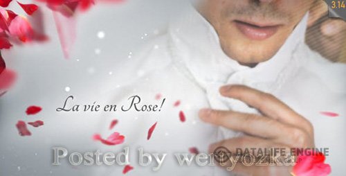 La Vie en Rose - Wedding template