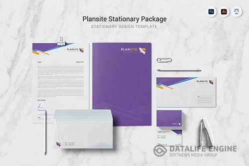 Plansite Stationary device for brand identity