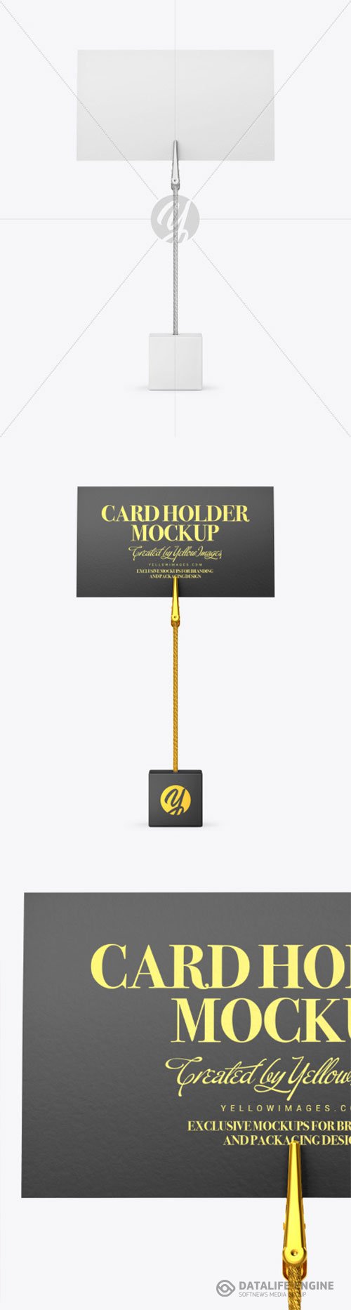 Card Holder Mockup 86536