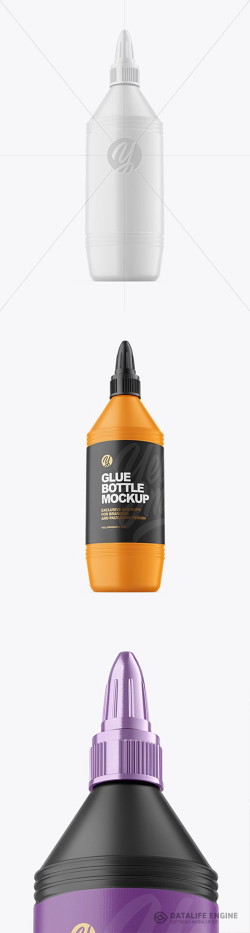 Matte Glue Bottle Mockup 86494