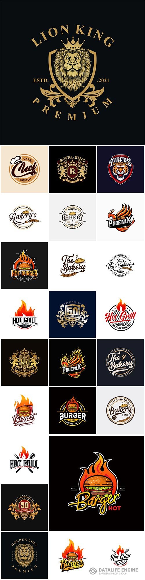 Logo collection vector design vol 8