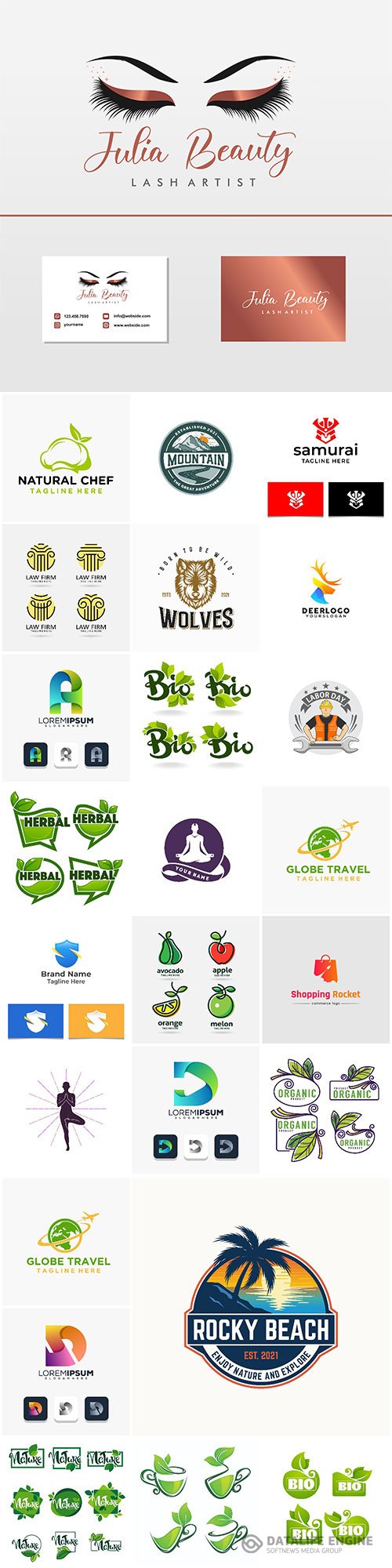 Logo collection vector design vol 9