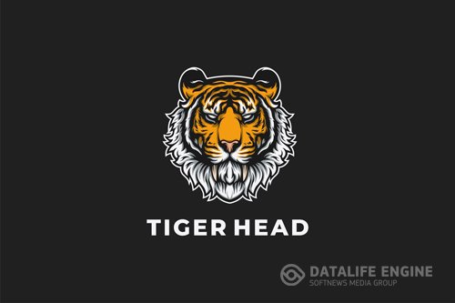 Tigre Head Mascot Design