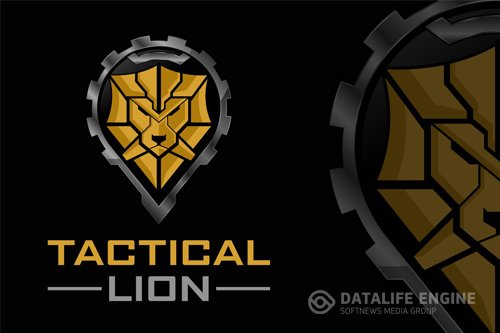 Tactical Lion Logo design templates