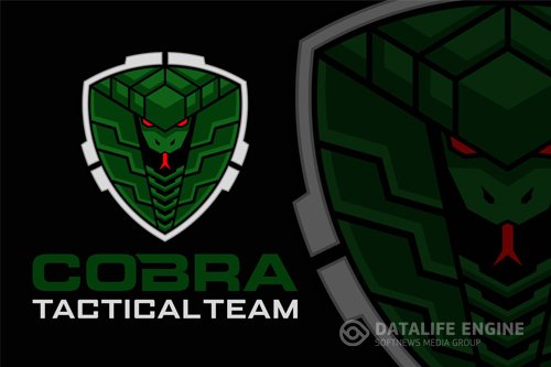 Tactical Cobra Snake Logo design templates