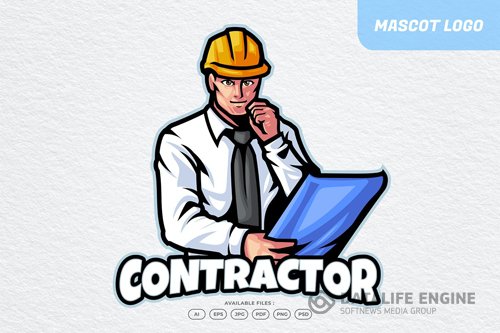 Contractor Logo design templates