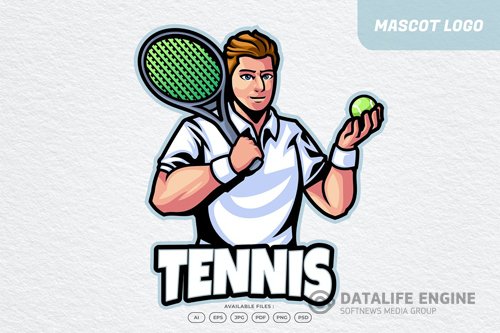 Tennis Logo design template