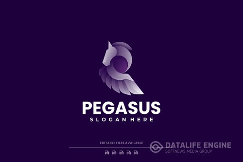 Pegasus Gradient Logo