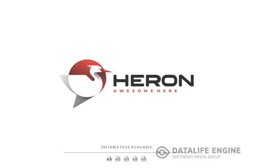 Heron Simple Logo