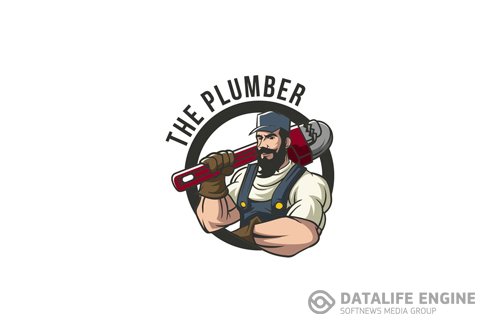 Plumber Mascot Logo Design