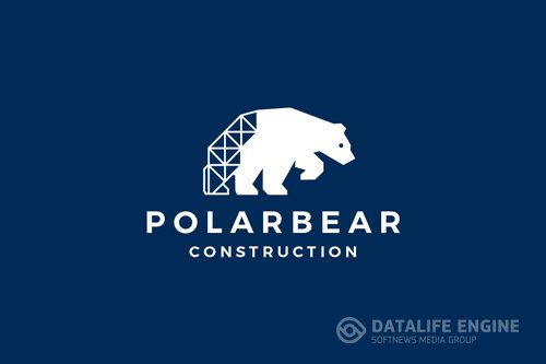 Polar Bear Construction Logo