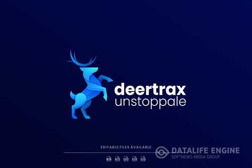 Deer Gradient Logo