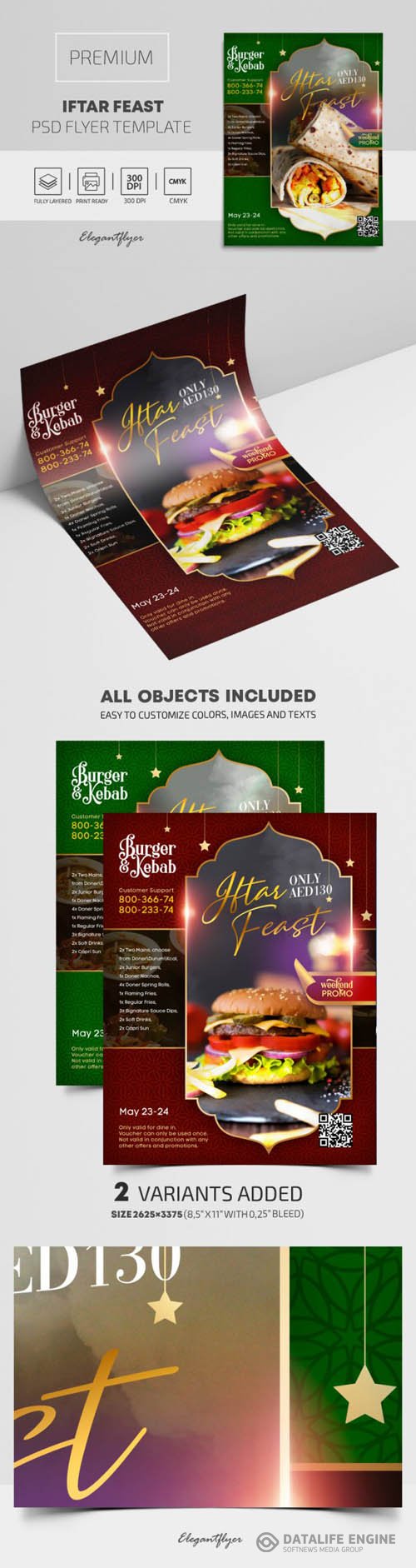 Iftar Feast Premium PSD Flyer Template