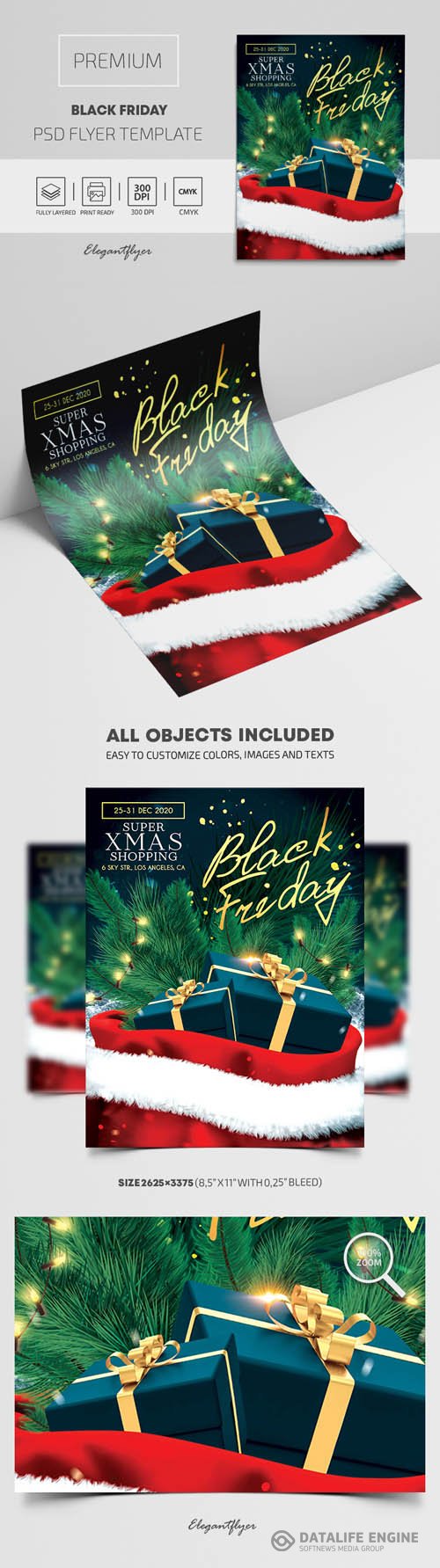 Black Friday Premium PSD Flyer Templatee