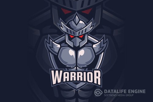 Knight Warrior Logo Design