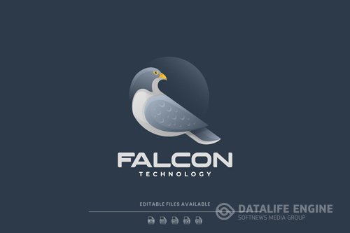 Falcon Gradient Logo