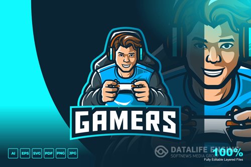 Gamer Mascot Logo