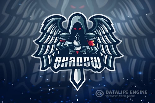 Shadow Esport Mascot Logo Template - Gudtemp