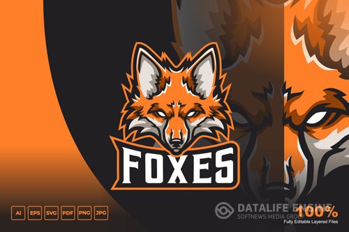 Fox Mascot Logo