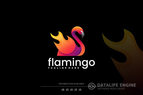 Flamingo Gradient Logo