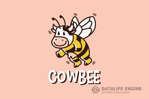 Cow Bee Logo