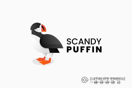 Puffin Gradient Logo