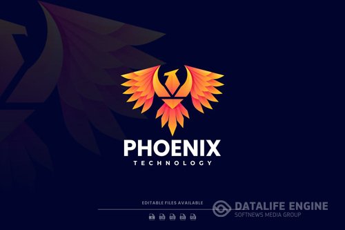 Phoenix vol 2 Gradient Logo