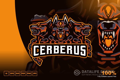 Cerberus Mascot Logo