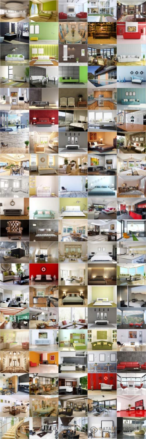 Interior, stock photo bundle vol 1