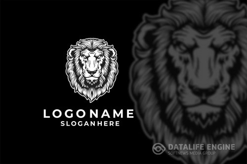 Lion Head Logo Design