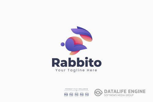 Rabbit Logo Template