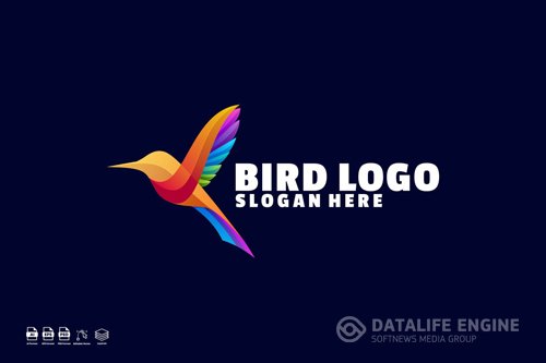 Bird Gradient Logo