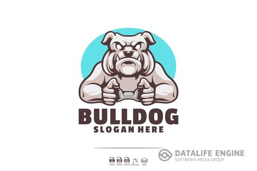 Bulldog Gaming Logo template