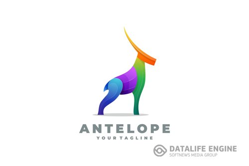 Antelope Colorful Logo Template