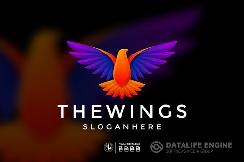 Wings Logo Templates