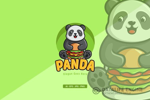 Panda - Mascot Logo