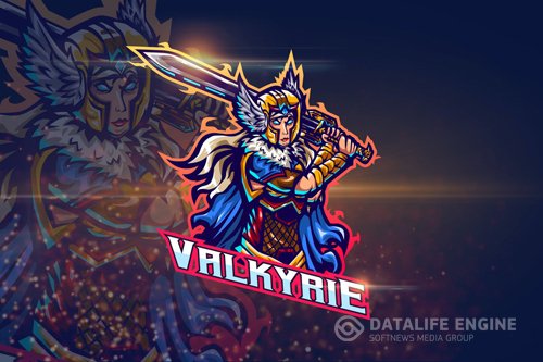 Valkyrie - Esport Logo Template