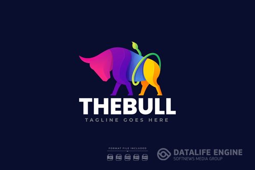 Bull Logo Template