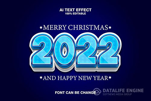 2022 3d Text Effect