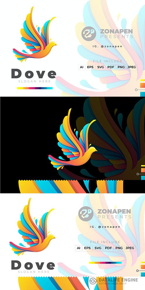 Dove Gradient Logo