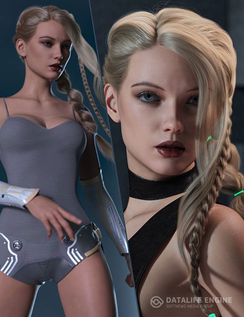 RY Xara Character, Hair, and Render Bundle