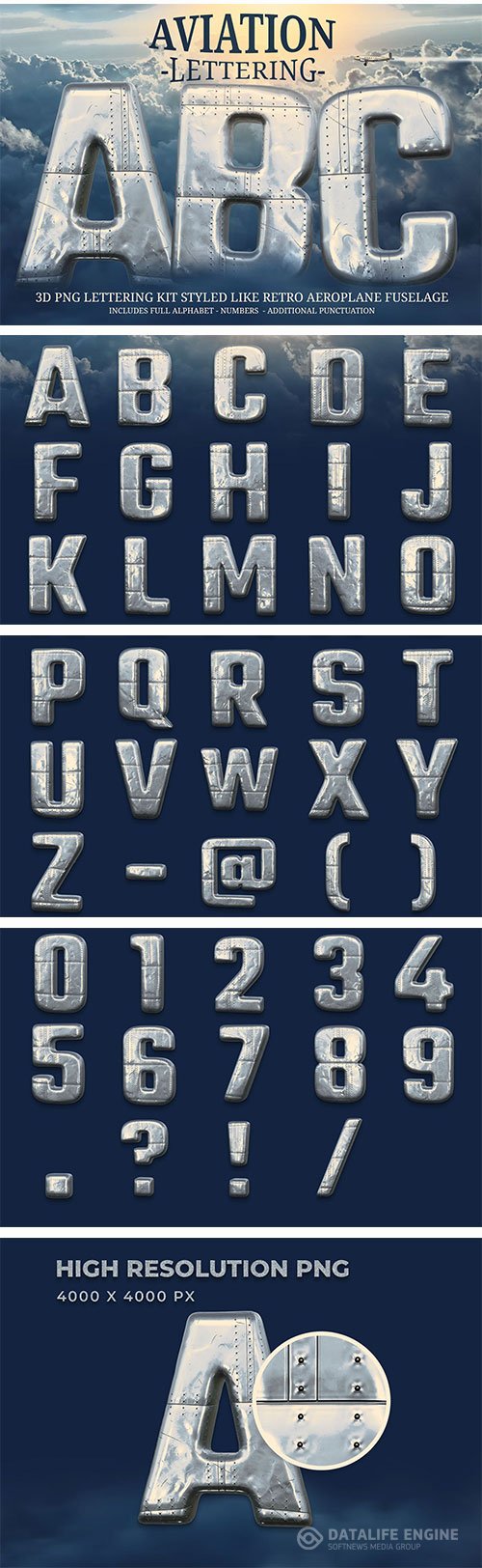 Aviation Lettering Pack