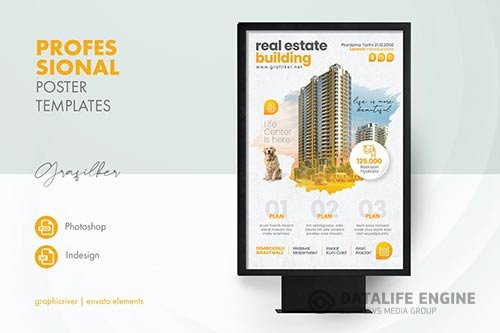 Real Estate Poster Templates