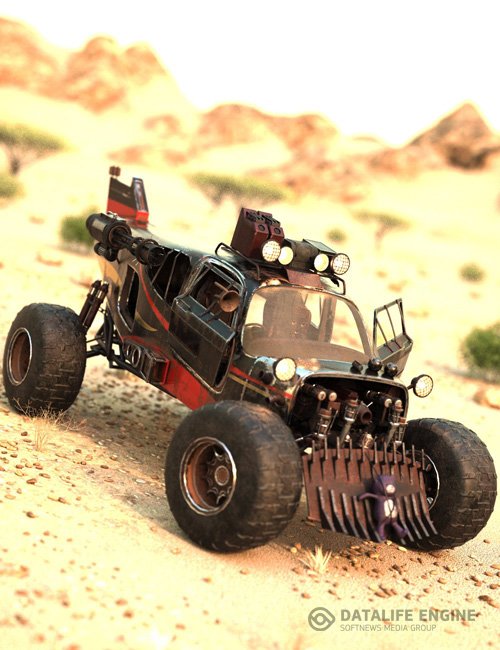 Wasteland Plane Car