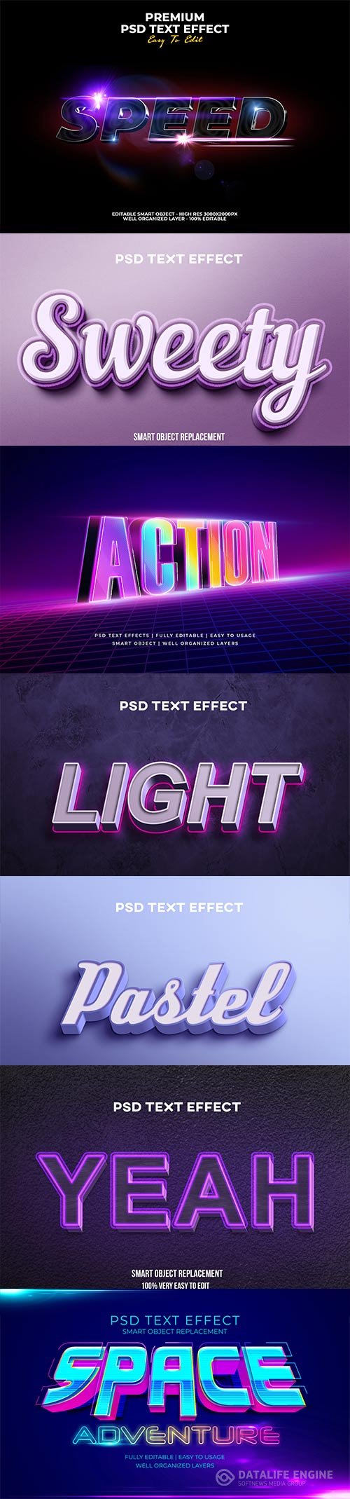 Psd text effect set vol 24