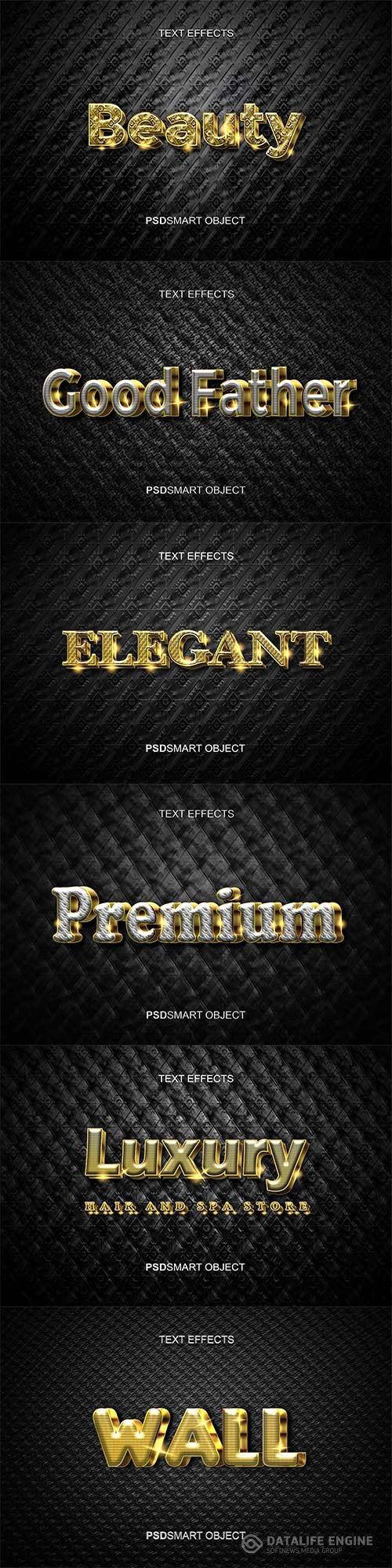 Psd text effect set vol 71